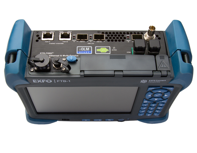 EXFO Мультисервисный тестер OTN/SDH/Ethernet/Fiber Channel/CPRI/OBSAI/SyncE/1588 PTP и OTDR-iOLM - FTB-700G