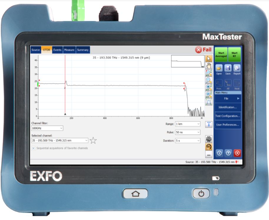 EXFO Оптический рефлектометр MAX-740C