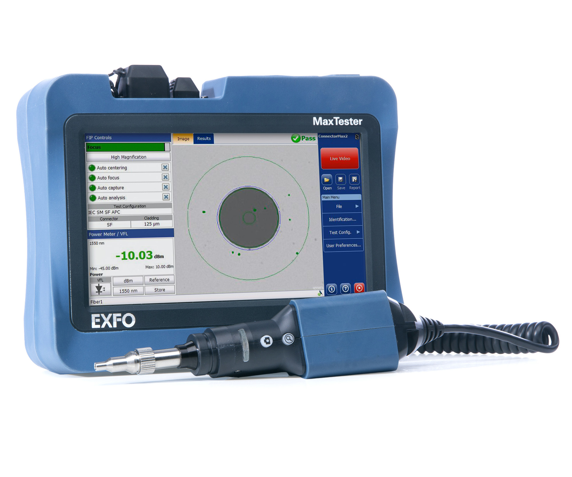 EXFO MAX-720C - оптический рефлектометр