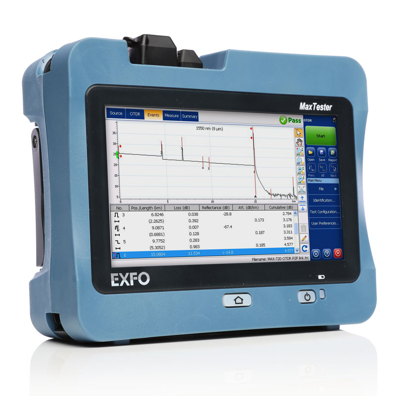 EXFO MAX-730C - оптический рефлектометр